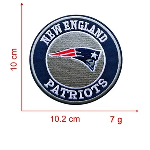 Patch brodé thermocollant en chenille, motif lettre de football universitaire, pour blousons universitaires <span class=keywords><strong>NFL</strong></span> et casquettes - Product Image 6