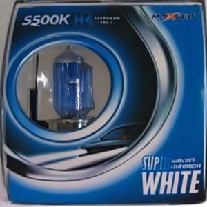 หลอดไฟหน้าฮาโลเจน H1 55W สีขาว 5500K สำหรับเปลี่ยนหลอดไฟรถยนต์ - Product Image 2