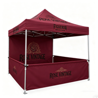 Carpa Publicitaria Exterior Plegable Personalizada, Toldo para Eventos y Puestos de Mercado en Oferta