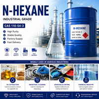 Solvant N-Hexane CAS 110-54-3 pour l'extraction d'huile à usage industriel