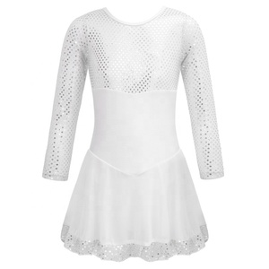 ชุดเดรสเด็กผู้หญิงอายุ 4-16 ปี สไตล์ทันสมัย สำหรับเล่นสเก็ต เต้นรำ แสดงบนเวที แฟชั่น งานปาร์ตี้ ชุดแข่งขันเต้นรำ - Product Image 2