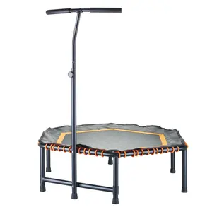 Mini trampolino Fitness per adulti da 48 pollici senza molle con manico