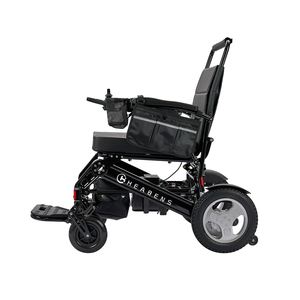 Silla de ruedas eléctrica portátil Bariatric plegable motorizada con motores sin escobillas con capacidad de 200kg de peso asiento ancho - Product Image 2