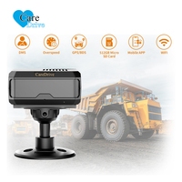 Camión de minería pesada Sensor de monitoreo antisueño 3CH Grabación de video Dashcam DMS Cámara Cisterna Sistema de monitoreo de conducción de seguridad