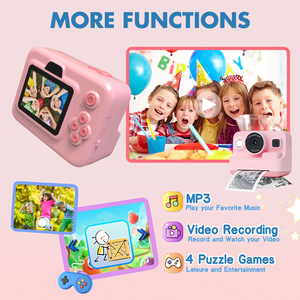 Ucuz toptan müzik oyunu video kayıt selfie anında fotoğraflar çocuk baskı kamera oyuncak çocuklar için - Product Image 4
