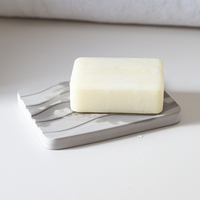 Porte-savon de cuisine en diatomite ondulée, antibactérien, absorption rapide de l'eau, plateau à savon pour évier et comptoir