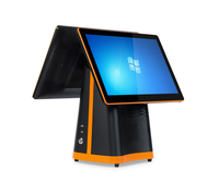 Factory Price 15.6 Inch POS Terminal with Optional Dual Screen | Foldable Aluminum Base | OEM/ODM Available