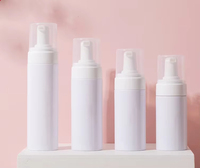 Vente en gros de flacons à pompe en mousse plastique transparente 100ml/120ml/150ml/200ml distributeurs rechargeables pour lavage à la main bulle cosmétique