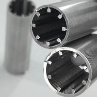 Saringan Mikron Baja Tahan Karat 304/316L Datar 100um 50mikron Coanda Arc 180 0.5mm Slot 1mm Gap Metal Wedge Wire Liquid Filter