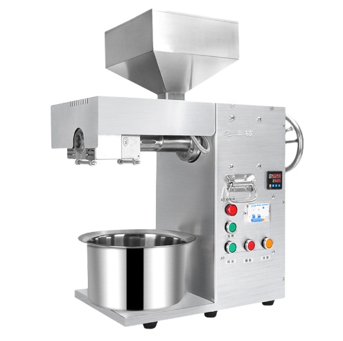 Automatic Cold Press Olive Oil Press Machine Soybean Peanut Kernel Sunflower Oil Squeezer Extrator Cottonseed Oil Presser