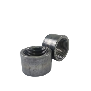 3" BLACK HALF MERCHANT COUPLING - Product Image 2