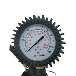 Outils de gonflage à air avec poignée en nylon de calibre 80 pour la réparation automobile, réparation de pneus, pistolet de pompe à air, excellente précision de mesure de la pression des pneus - Product Image 4