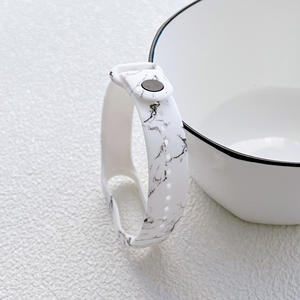 Forwleny ขายดีสำหรับ <span class=keywords><strong>Xiaomi</strong></span> Mi band 7 6 5พิมพ์ลายออกแบบรูปแบบสปอร์ตยางซิลิโคน - Product Image 6