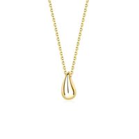 Colliers pendentifs goutte d'eau en argent sterling 925 minimalistes, bijoux fins de qualité supérieure, vente en gros, personnalisés, uniques et exquis, pour mariage