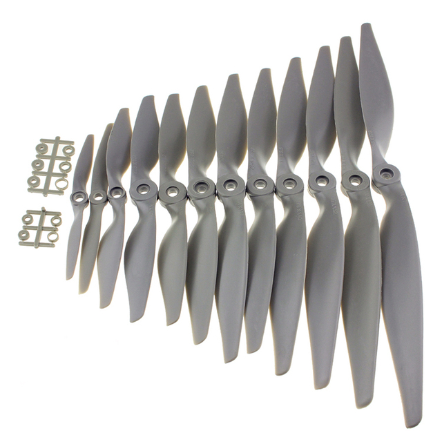 GEMFAN 5x5/6x4/7x5/8x6/9x6/10x5/10x7/11x5.5/11x7/12x6/13x6.5 Nylon Glass Fiber Propeller CCW CW for RC ZLD