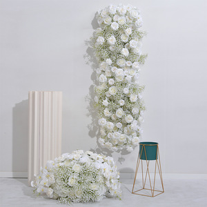 <span class=keywords><strong>Support</strong></span> de présentation de boule de fleurs artificielles en plastique pour décoration extérieure de centre de table de mariage professionnel de luxe - Product Image 4