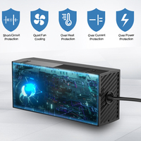 Câble d'alimentation de remplacement 8A 10A 100-240V AC pour console de jeu vidéo Xbox One