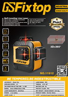 Niveau Laser 3D auto-nivelant, Laser réglable 12 16 lignes, niveau Laser 360 lignes