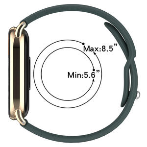 Correa de Reloj de Silicona de Color Sólido con Hebilla de Metal de Buena Calidad para Xiaomi Smart Band con Estuche 10/9/8 - Product Image 4
