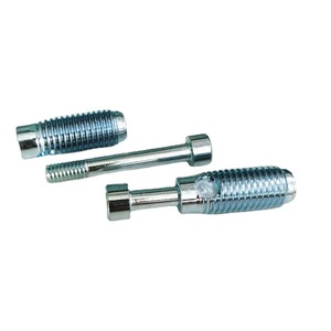 Perno de Cabeza Redonda, Métrico, Acero Inoxidable 304, Cromado, Rosca Gruesa, Diámetro de la Tapa de 12 mm, Clase 8.8 - Product Image 3