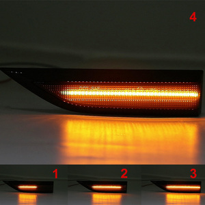 Ailead-luces LED de posición lateral para coche VW T6, indicador de señal de giro dinámico, lente de humo, nueva tendencia del mercado del Reino Unido, 2015-2019 - Product Image 5