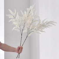 Branche de verdure artificielle de 80 cm en plastique écologique résistant à l'eau, décoration de mariage de luxe légère, fournitures de décoration pour la maison, décoration de vase