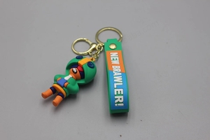 (ขายส่ง) พวงกุญแจการ์ตูนอนิเมะน่ารัก ทำจาก PVC นิ่ม ลายเกมยอดฮิต Brawler Stars เหมาะสำหรับเป็นของขวัญ - Product Image 6