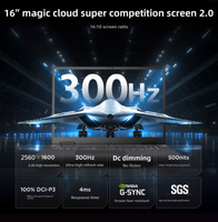 Desain Baru Nubia Redmagic 16 Pro 2026 Laptop Gaming 16 Inci 300Hz U9-275HX/RTX5080 Esports Desain Cyberpunk Super Keren
