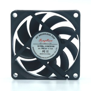 Hot Sales PWM Fg Rd Axial Flow <strong>Fan</strong> with Connector Blower 7cm 7015 High Cfm 5V 12V 24V DC Cooling - Product Image 1