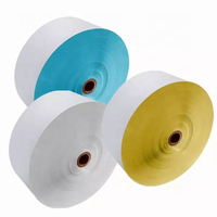 Papier autocollant auto-adhésif enduit direct Jumbo étiquette thermique A4 papier autocollant étanche pour imprimante à jet d'encre