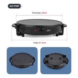 Crêpière à température réglable Andong, poêle antiadhésive pour tortillas et blintzes - Product Image 4