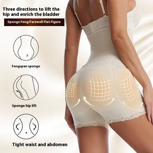 En gros Culotte gainante rembourrée pour femme, taille haute, effet rehausseur de hanches, contrôle du ventre, sexy - Product Image 3