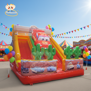 맞춤형 디지털 페인팅 자동차용 에어바운스, 상업용 에어바운스 트램펄린 파티 대여 - Product Image 1