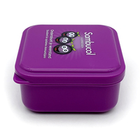 Boîte à lunch écologique, mignonne, mini, en plastique, micro-ondable, sans BPA, pour salades et collations, avec fonction de conservation