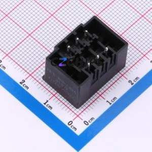 DB2EVHBM-3.81-2*3P-BK Plug-in Terminal Block Through hole,P=3.81mm Board-to-Board / Socket - Closed Screw Fixing 2x3P 3.81mm - Product Image 2