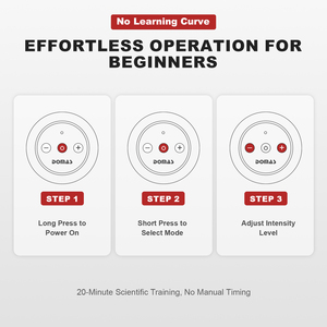 Massaggiatore per <span class=keywords><strong>Addominali</strong></span> Ricaricabile, Attivatore Muscolare per Rilassamento e Tonificazione, Unisex - Product Image 4