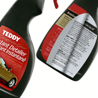 Étiquettes personnalisées multicouches TEDDY, autocollantes, pour usage commercial, industriel, nettoyage automobile, étiquettes autocollantes à double couche
