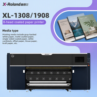 Imprimante numérique X-Roland 1300 mm pour papier couché, 8 têtes d'impression I3200, encre pigmentée 8 couleurs pour impression sur carton et papier offset