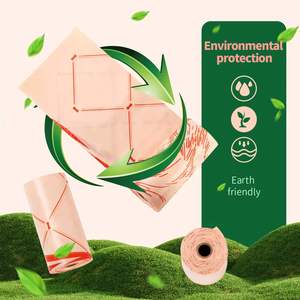 2026 Wholesale Custom Logo Biodegradable <b>Compostable</b> Pet Doggie Rolls Poo Waste Disposal Dog Poop <b>Bags</b> Dog Poop <b>Bag</b> Holder - Product Image 1