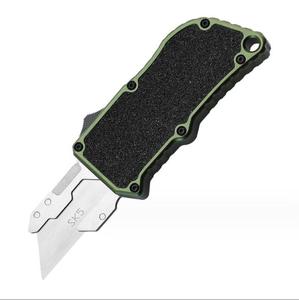 <span class=keywords><strong>Cuchillo</strong></span> utilitario EDC, cuchillas reemplazables SK5, cortador de papel tapiz, cortador de papel, cuchillos de bolsillo glaseado, seguridad de aleación de aluminio, OEM DIY - Product Image 1