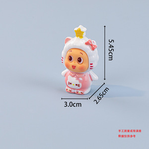 Animal Star Cub: Adorabili Piccoli Personaggi, Accessori <span class=keywords><strong>Fai</strong></span>-<span class=keywords><strong>da</strong></span>-<span class=keywords><strong>te</strong></span> per Gioielli, Blind Box, Blind Bag, Ornamenti in Resina - Product Image 4