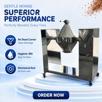 Mélangeur en W robuste pour la transformation de poudres, idéal pour les lignes de production de céréales, d'aliments pour animaux, d'engrais et de détergents en poudre fine