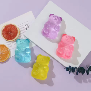 ของเล่นบีบหมีหลากสี TPR บอลบีบคลายเครียดและลดความเหนื่อยล้า ของขวัญสำหรับเด็กอายุ 14 ปีขึ้นไป - Product Image 1