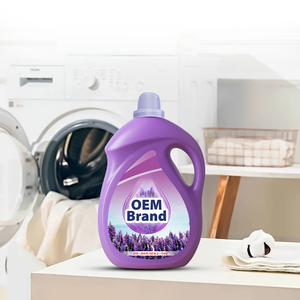 Détergent à lessive liquide personnalisé à la lavande et aux fleurs, formule douce au pH neutre, parfum premium, emballage recyclable - Product Image 1