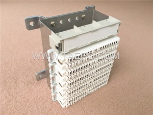 <span class=keywords><strong>Bornier</strong></span> de déconnexion LSA téléphonique 50 paires avec porte-étiquette pour réseau vocal et de données dans l'armoire de bureau central - Product Image 3