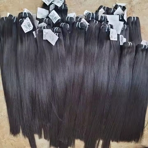 มัดผมชาวเวียดนามมัดผมมนุษย์แบบมัดผมเป็นมัดตรงจากเวียดนามแบบสองชั้น - Product Image 3