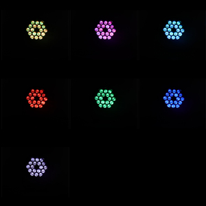 Tự đặt hàng ánh sáng sân khấu IP65 không thấm nước RGBW 18*12W <span class=keywords><strong>Led</strong></span> Ngoài Trời Par ánh sáng cho Câu lạc bộ bar bên đám cưới DJ Disco chiếu sáng - Product Image 6