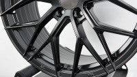 Nouvelles jantes en alliage d'aluminium forgé RUYI TREE BRENCH à rayons multiples de 15 à 19 pouces, finition noir mat, PCD 5x114.3 5x112 5x108 6x114.3