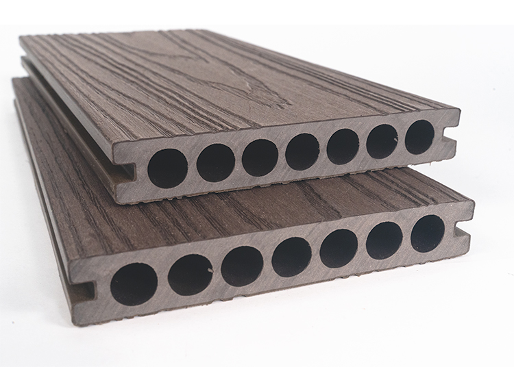 Wood Plastic Composite Deck Waterproof Mix Color Wpc Decking Outdoor