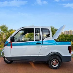 Tricycle à batterie à faible vitesse, pick-up 1000W 1500W, tricycle électrique fermé, véhicule électrique 48V 60V, remorques électriques - Product Image 4